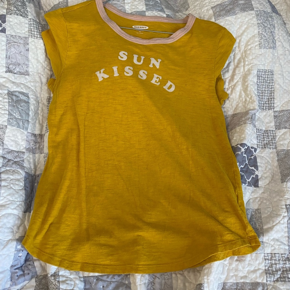 Yellow  T-shir